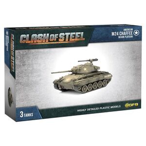Clash of Steel: Tabletop Tank Battles - American M24 Chaffee Recon Platoon